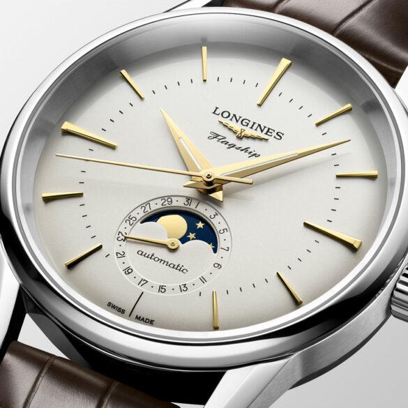 Longines Flagship Heritage Moon Phase ref. L4.815.4.78.2 dial