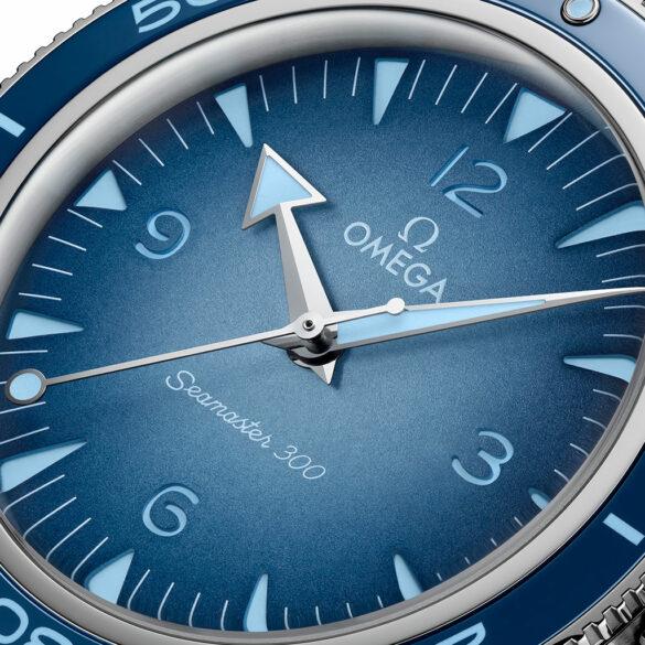 Omega Seamaster 300 Co-Axial Master Chronometer 41 MM Summer Blue dial