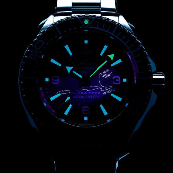 Omega Seamaster Planet Ocean 6000M 45.5 MM Ultra Deep Summer Blue UV
