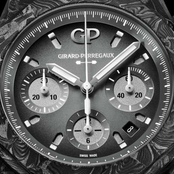 Girard-Perregaux Laureato Absolute Chronograph 8Tech ref. 81060-41-3222-1CX dial
