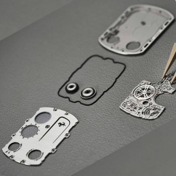 Richard Mille RM UP-01 Ferrari movement exploded view