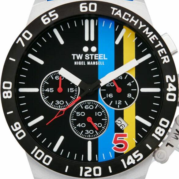 TW Steel Nigel Mansell Chronograph dial