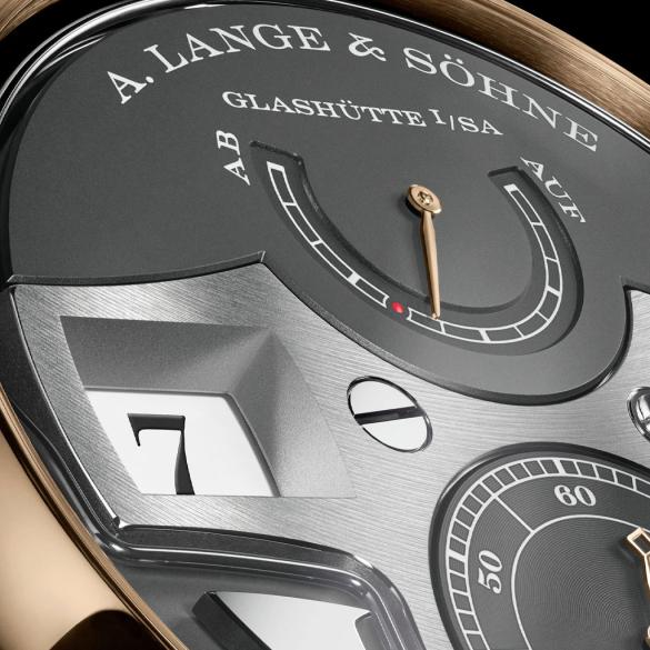 A. Lange & Söhne Zeitwork Minute Repeater Honey Gold ref. 147.050F hours