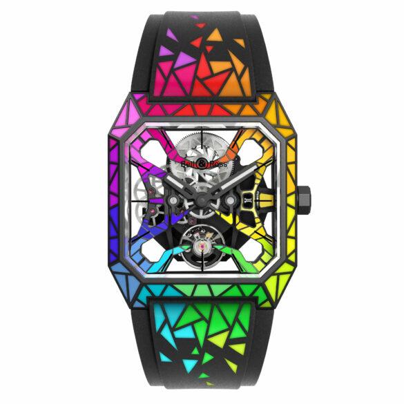 Bell & Ross BR 03 Cyber Rainbow Only Watch 2023 ref. BR03-CYOW-TC/SRB