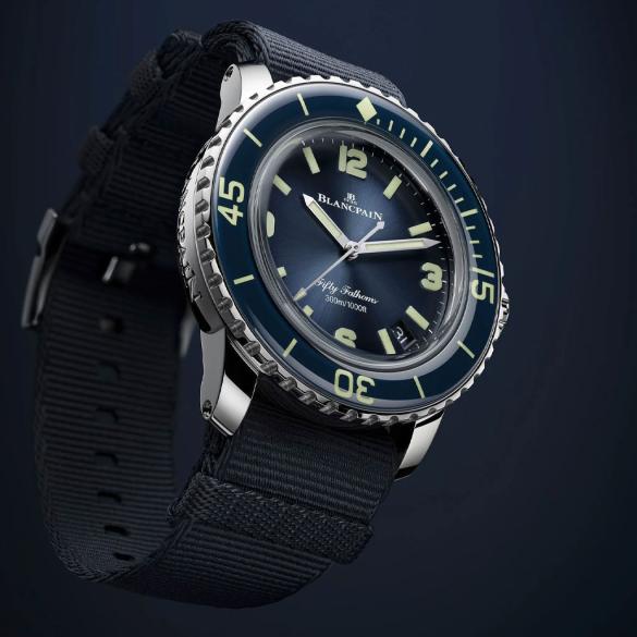 Blancpain Fifty Fathoms 70th Anniversary Act 1 Only Watch ref. 5010-1140-NAOA side