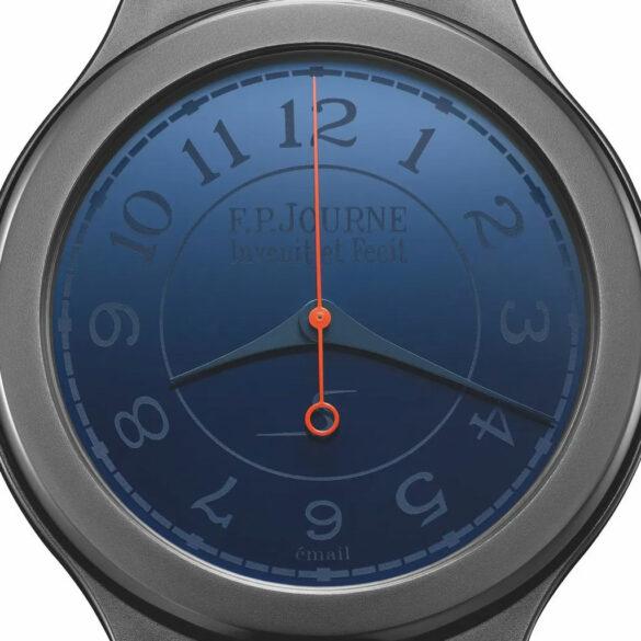F.P. Journe Chronomètre Bleu Furtif for Only Watch 2023 dial