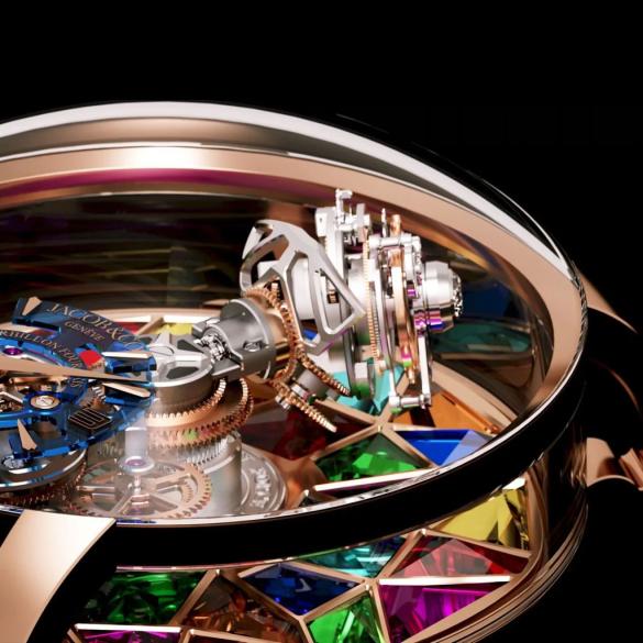 Jacob & Co. Astronomia Revolution 4th Dimension Only Watch ref. AT180.40.AA.UA.ABALA detail