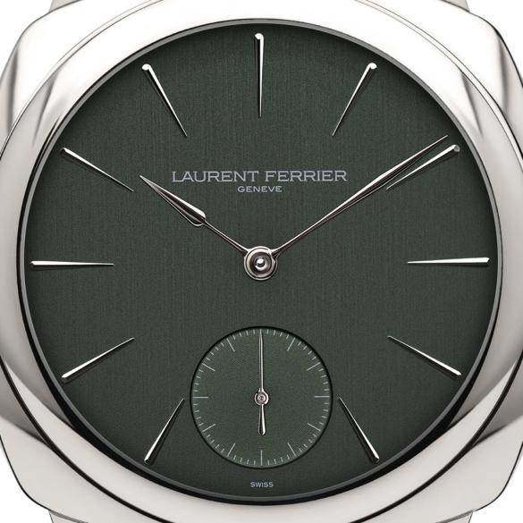 Laurent Ferrier Square Micro-rotor Evergreen ref. LCF013.AC.VG1 dial
