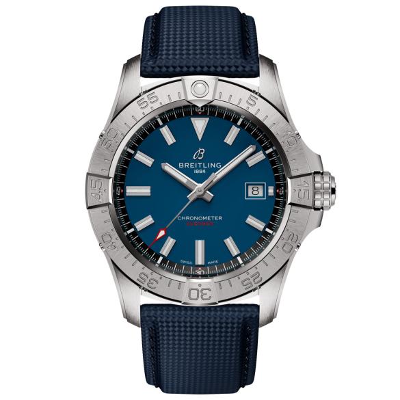 Breitling Avenger Automatic 42 blue leather ref. A17328101C1X1