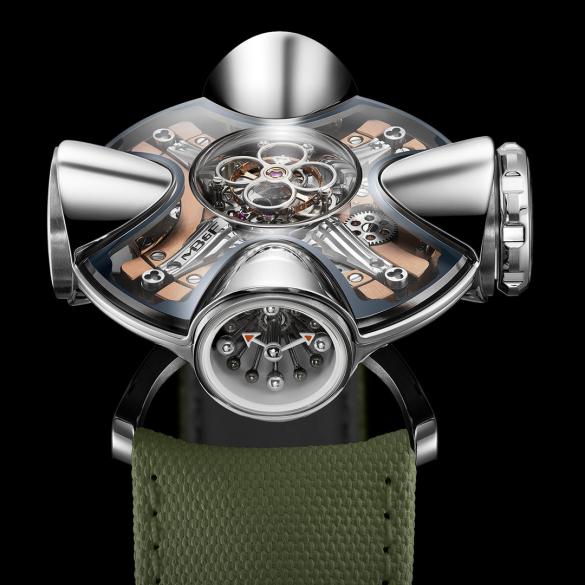 MB&F HM11 Architect ref. 11.TL.RG-C gold dial top