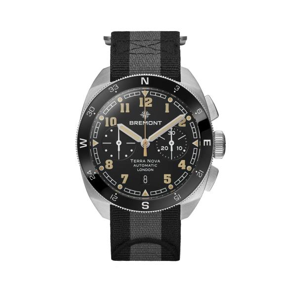 Bremont Terra Nova 42.5 Chronograph ref. TN42-CHR-SS-BK