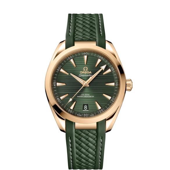 Omega Seamaster Aqua Terra 150M 41 mm Moonshine Gold Green