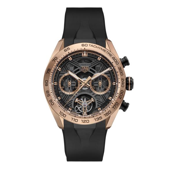 TAG Heuer Carrera Chronograph Tourbillon Extreme Sport titanium and rose gold