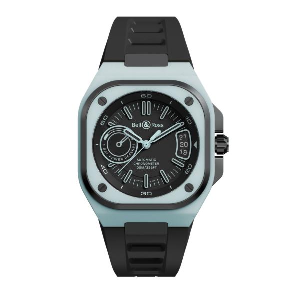 Bell & Ross BR-X5 Blue Lume ref. BRX5R-BLUM-TC/SRB