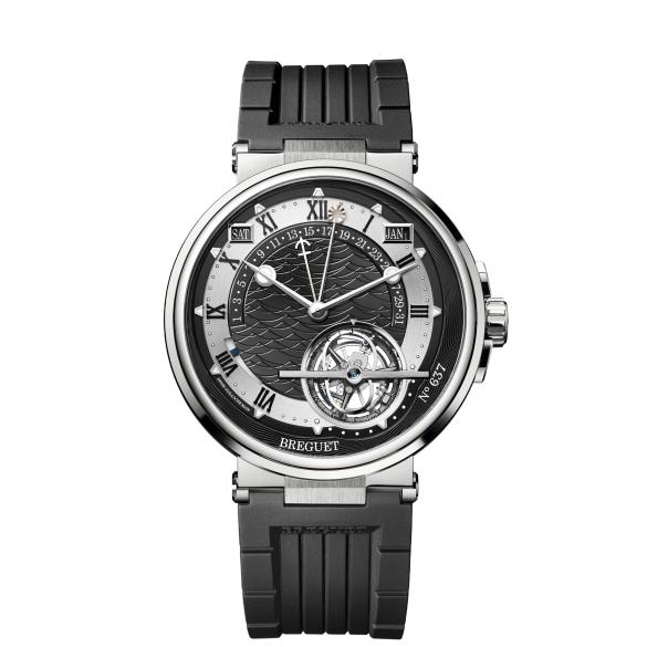 Breguet Marine Tourbillon Equation Marchante 5887 Black ref. 5887PT/92/5WV