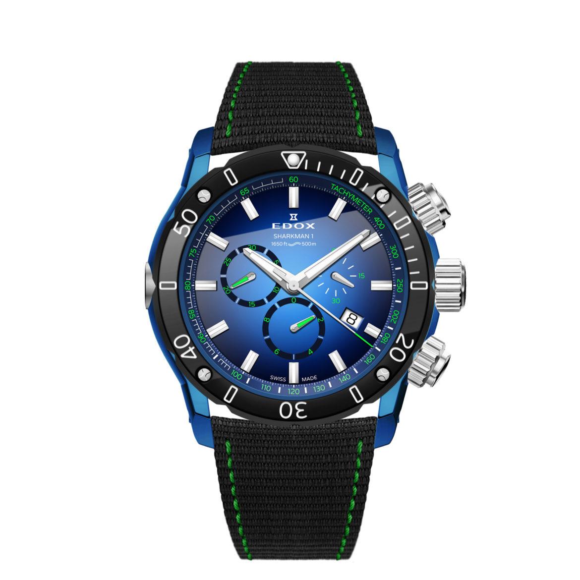 Edox Sharkman I Limited Edition Chronoffshore-1 - Your Watch Hub